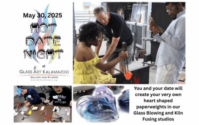 Glass Blowing & Kiln Fusing Studio.